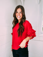 Could Say Blouse - red
