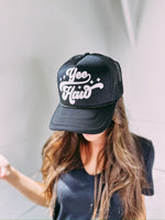 Yeehaw Trucker Hat- Black