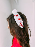 Jeweled Hogs Headband