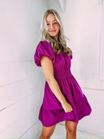 Along For The Ride Dress - plum
