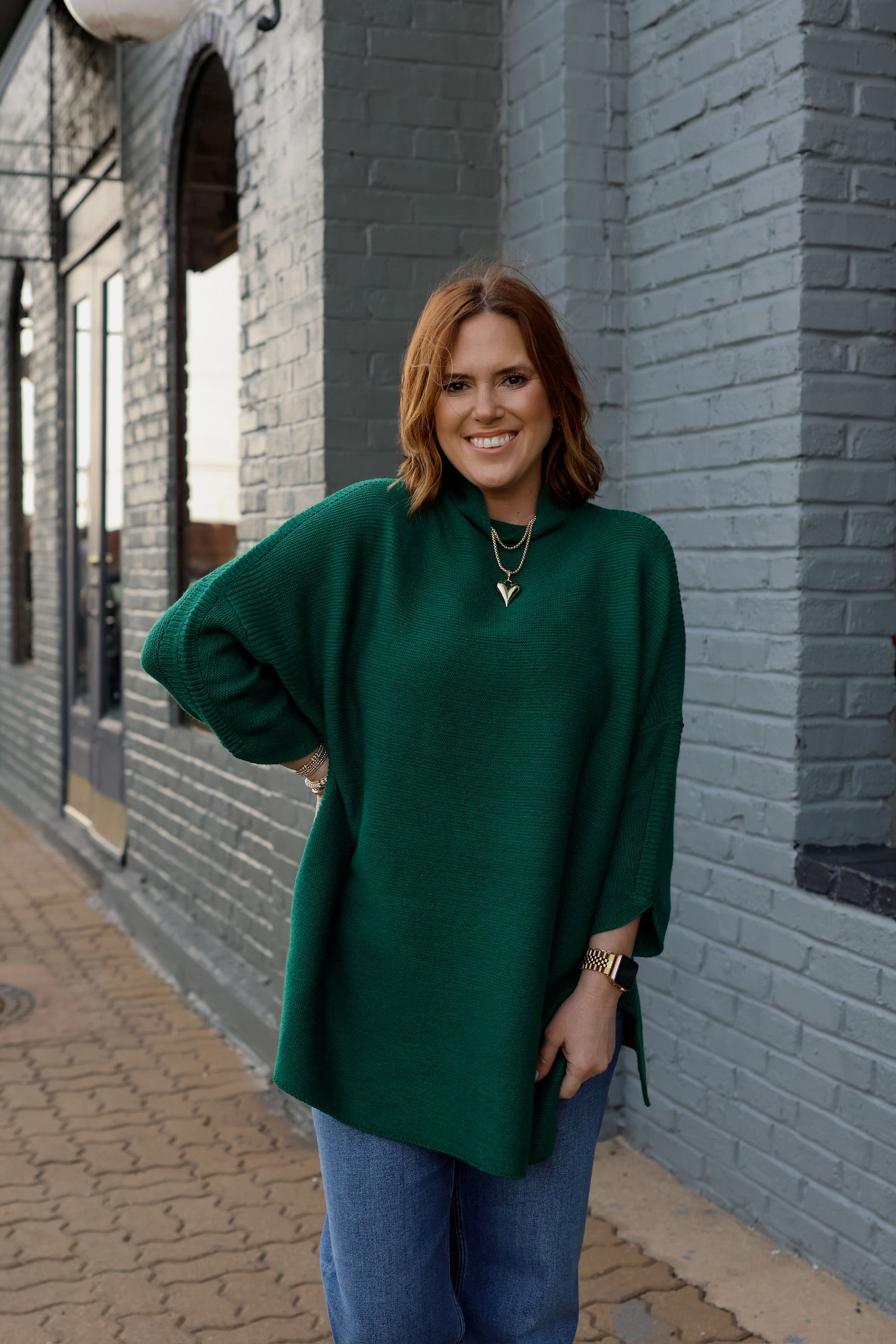 Boho Tunic - Emerald
