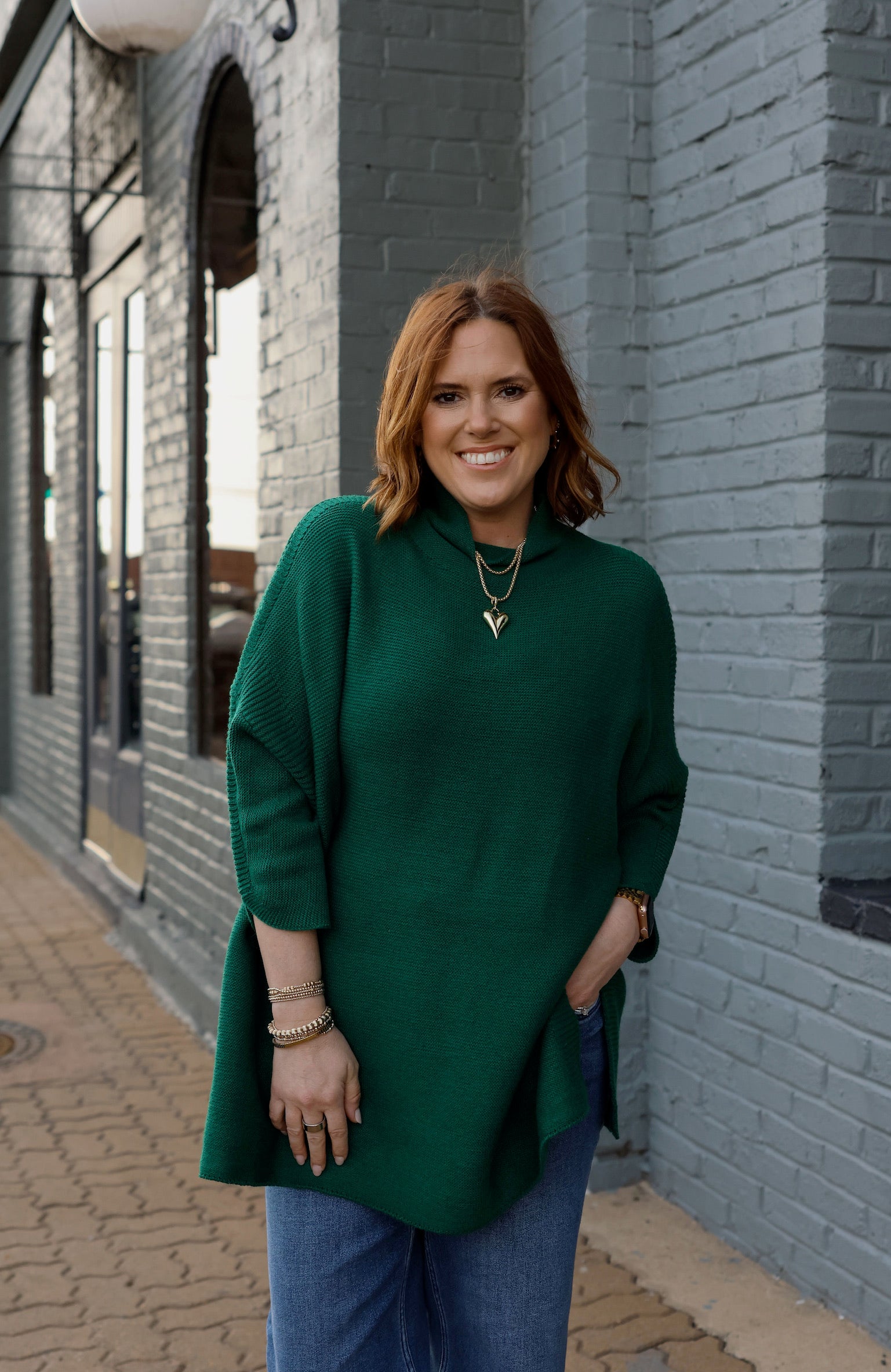 Boho Tunic - Emerald