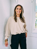 When In Rome Pullover - taupe