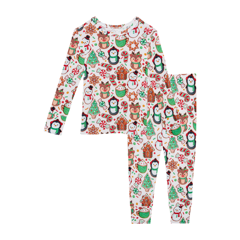 Cookie Medley Long Sleeve Basic Pajama Set