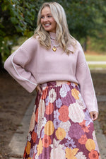 Brynn Sweater- Pink