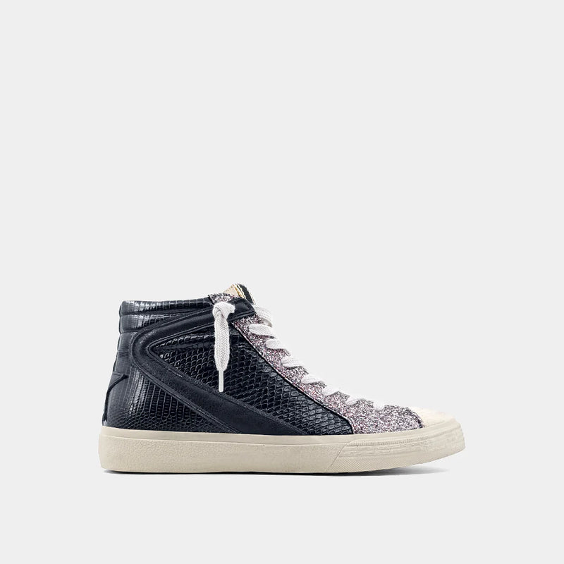 Rooney Sneaker- Black Snake