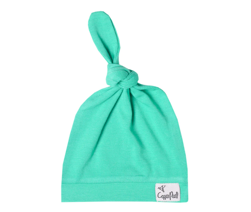 Spout Top Knot Hat 0-4mo
