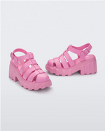 Melissa Megan Platform- Pink