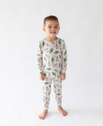 Beary Long Sleeve Basic Pajama Set