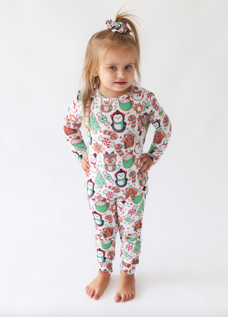 Cookie Medley Long Sleeve Basic Pajama Set