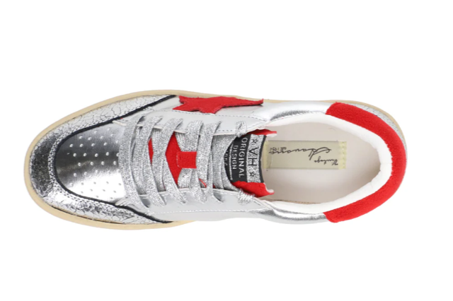 Vintage Havana Denisse - Washed Silver Red Sneaker