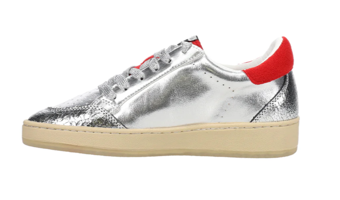Vintage Havana Denisse - Washed Silver Red Sneaker