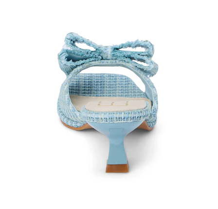 Penelope Kitten Heel - Powder Blue