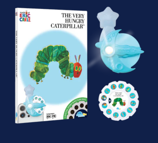 Moonlite Storytime: The Very Hungry Caterpillar with Projector