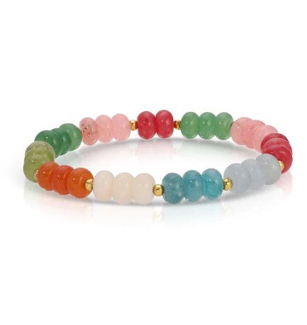 Multi Color Stone Bracelet