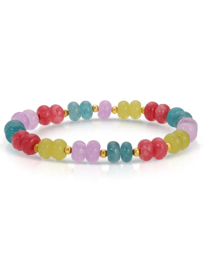 Multi Color Stone Bracelet