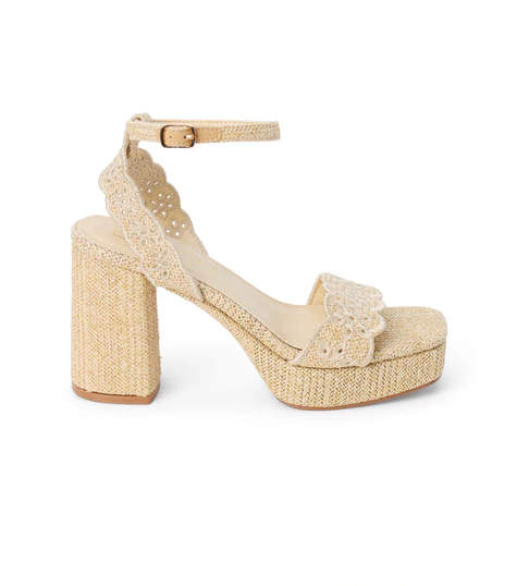 Maiden Platform Heel - Natural