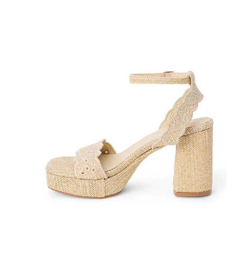 Maiden Platform Heel - Natural