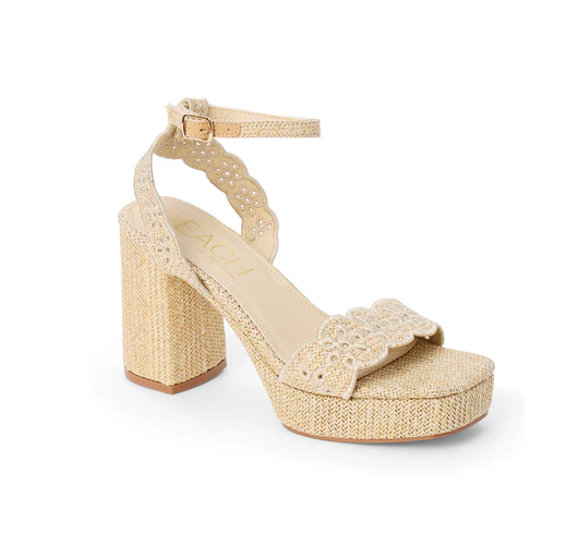 Maiden Platform Heel - Natural