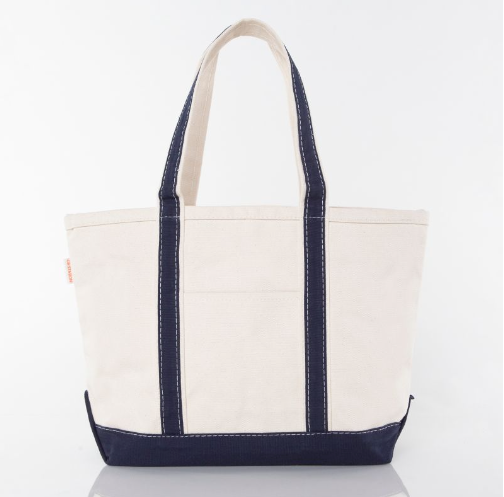 Medium Classic Tote - Navy