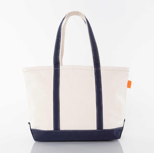 Medium Classic Tote - Navy