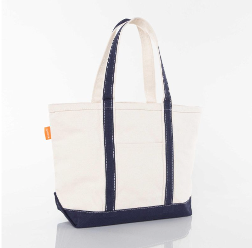 Medium Classic Tote - Navy