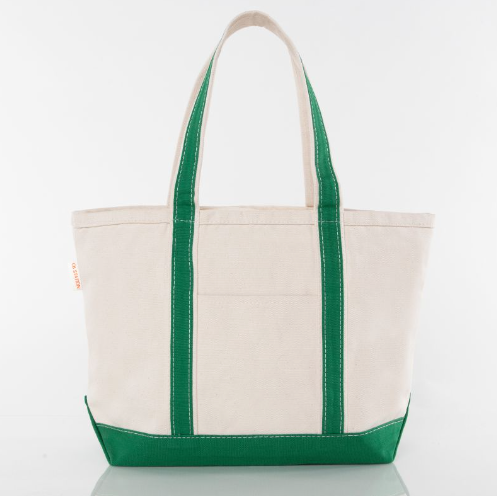 Medium Classic Tote - Emerald