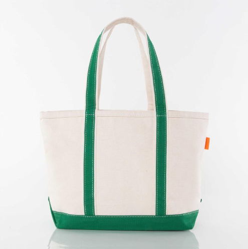 Medium Classic Tote - Emerald