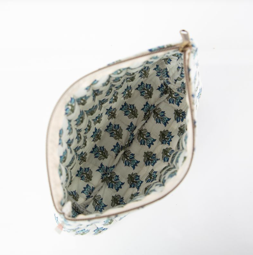 Block Print Clutch