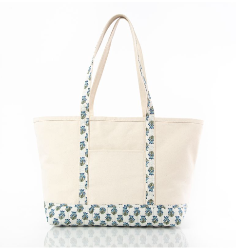 Large Classic Tote - Block Print