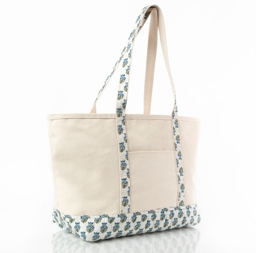 Large Classic Tote - Block Print
