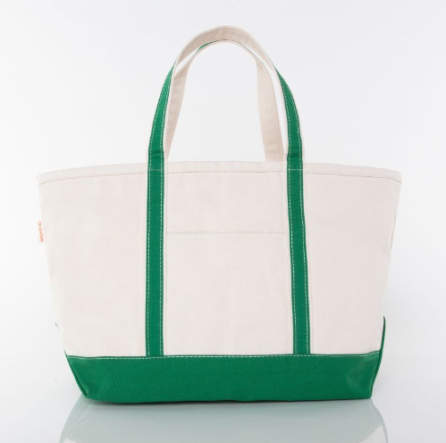 Large Classic Tote - Emerald