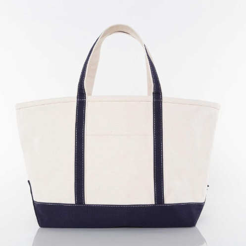 Large Classic Tote - Navy