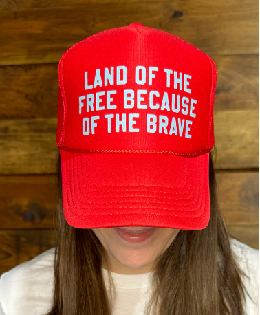 Land of the Free Trucker Hat