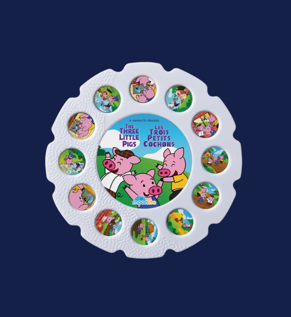 Moonlite Storytime: Projector with The 3 Little Pigs Story