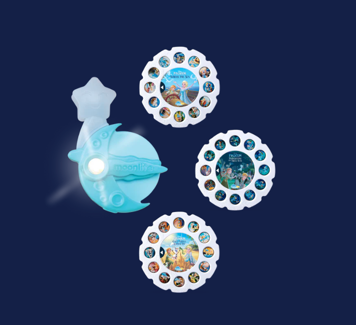 Moonlite Storytime: Disney Frozen 3-Story Starter Pack with Projector