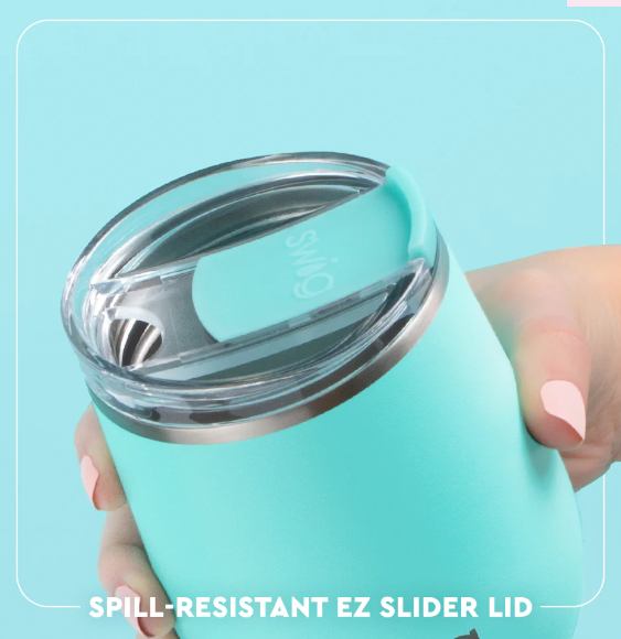 Gingham Stemless Wine Cup 12oz
