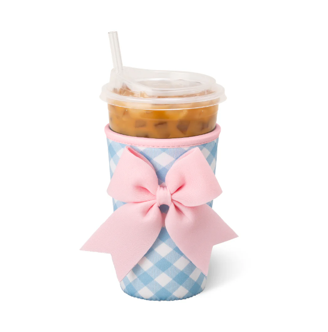 Gingham Iced Cup Coolie