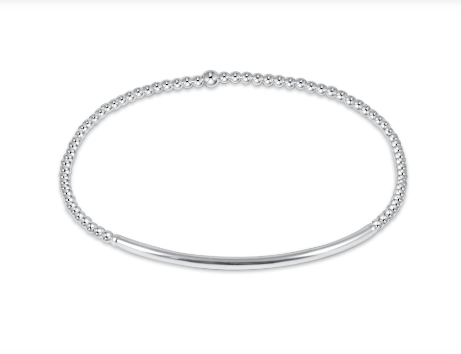 Bliss Bar 2mm Bracelet - Sterling Silver