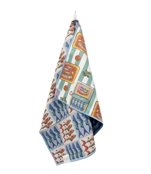 Sardine Picnic Microfiber Towel