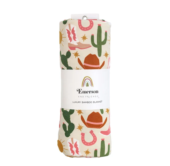 Hey Y'all Luxury Bamboo Blanket