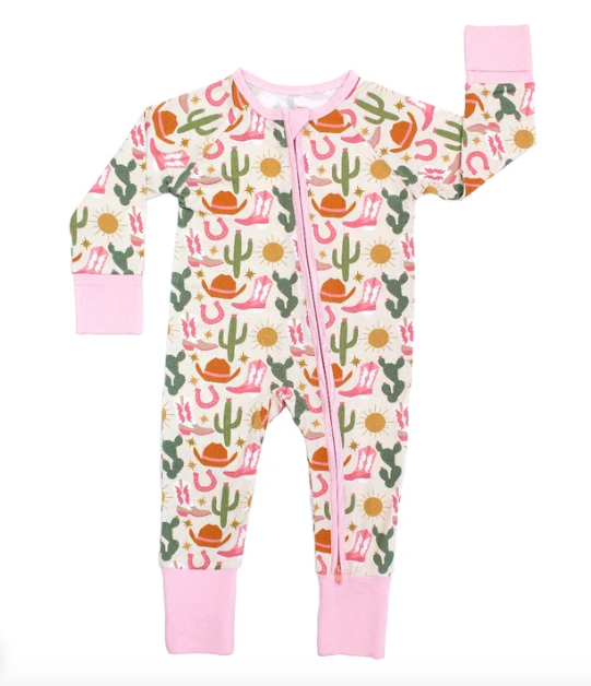 Hey Y'all Western Bamboo Convertible Pajamas