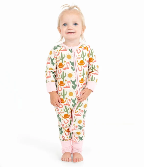 Hey Y'all Western Bamboo Convertible Pajamas
