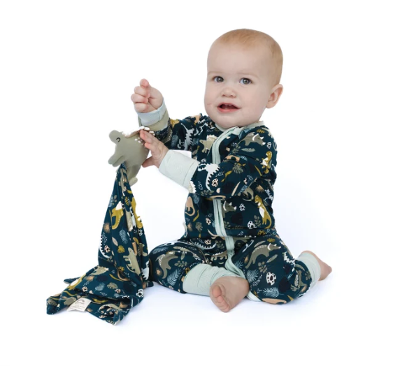 Prehistoric Dinosaur Friends Bamboo Pajamas
