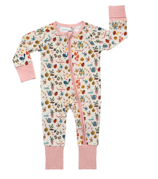 Garden Friends Bamboo Convertible Pajamas