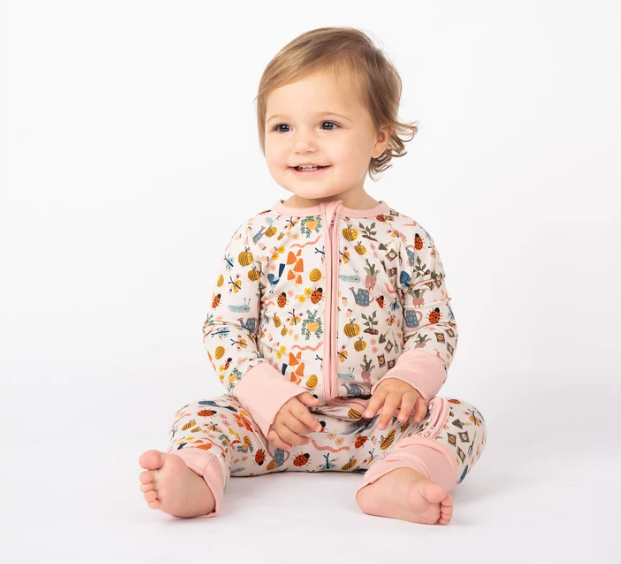 Garden Friends Bamboo Convertible Pajamas