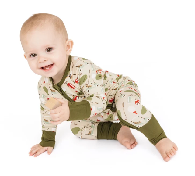 Tee Time Golf Bamboo Convertible Pajamas