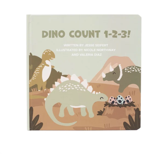Lucy's Room Dino Count 1-2-3! Board Book
