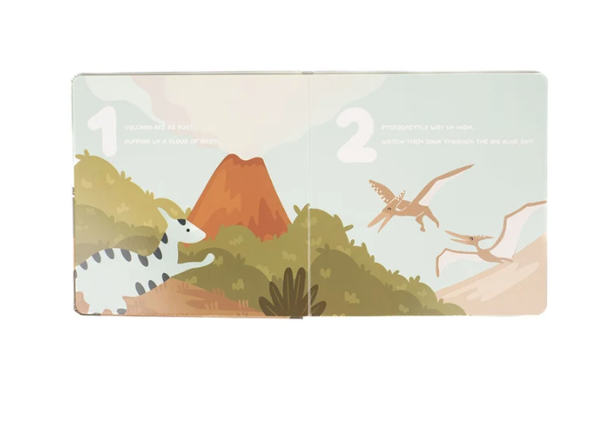 Lucy's Room Dino Count 1-2-3! Board Book