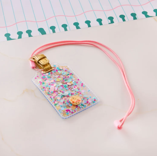 Confetti Filled Lanyard